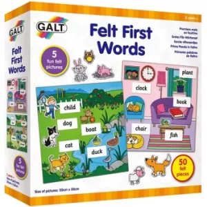 Felt First Words Play & Learn Toy