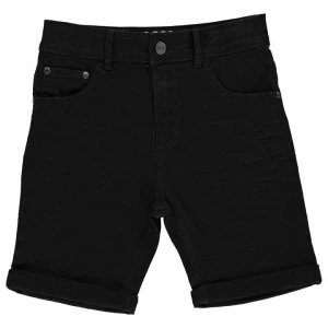 Firetrap Denim Shorts Junior Boys - Black