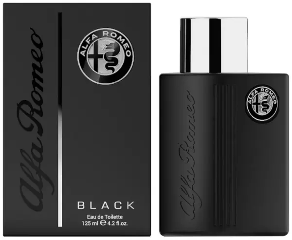 Alfa Romeo Black Eau de Toilette For Him 125ml