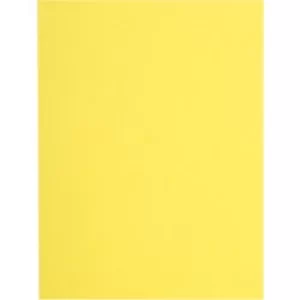 Exacompta Recycled Square Cut Folders 160005E A4 Yellow 220gsm Board Pack of 500