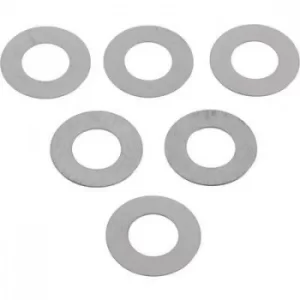 Steel Shim ring 6mm 12mm 0.2mm 20 pc(s)