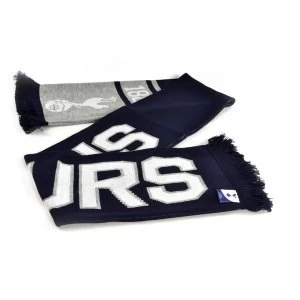 Spurs Jacquard Nero Scarf