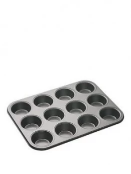 Masterclass 12-Hole Non-Stick Muffin And Cupcake Tray ; 35 X 27 Cm