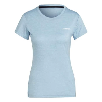 adidas Tivid T-Shirt Womens - Ambient Sky