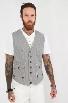 Terrific Tick Stripe Waistcoat