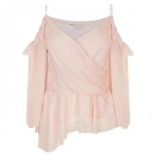 RACHEL ZOE Renee Blouse - Petal Pink