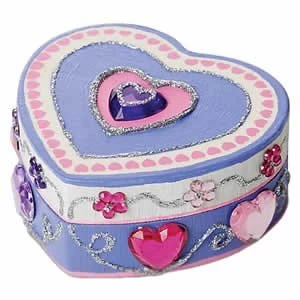 Melissa and Doug Decorate Your Own Wooden Heart Box