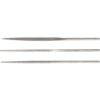 16CM Square 80/120 Diamond Needle File - Senator