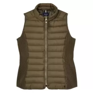 Joules Womens Whitlow Gilet Wild Mushroom 18