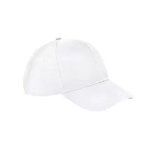 Beechfield Unisex Ultimate 6 Panel Cap (One Size) (White)