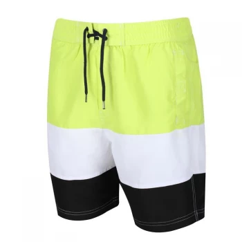 Regatta Bratchmar VI Swimming Shorts - ElecLime/Wht