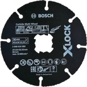 Bosch Accessories 2608619283 Cutting disc (straight) 115mm 22.23mm