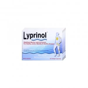 Lyprinol Green Lipped Mussel Oil Capsules 50s