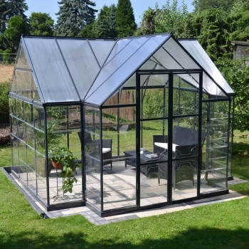 Palram Victory Orangery Garden Chalet - Grey