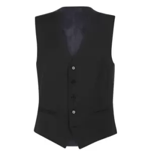 Ted Baker Slim Fit Irvinws Waistcoat - Black