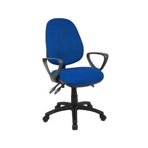 Dams Vantage Three-Lever Fixed-Arm Chair