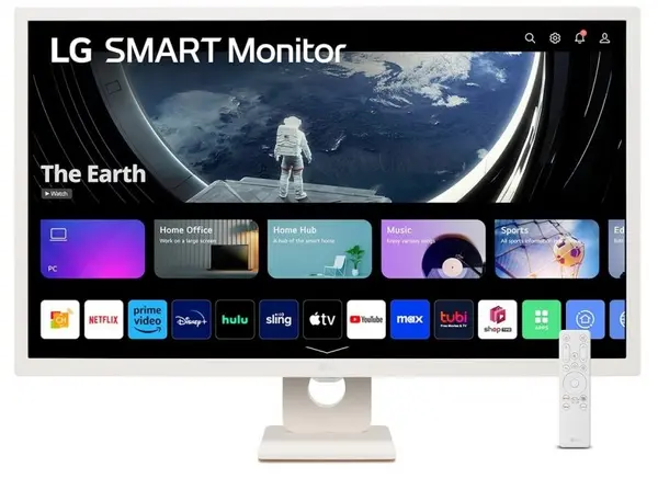 LG 32" 32SR50F-W Full HD Smart LED Monitor