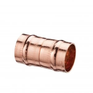 Wickes Solder Ring Straight Coupling - 10mm Pack of 2