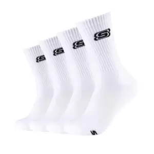 Skechers Cushion Tennis Socks 4Pk 00 - White