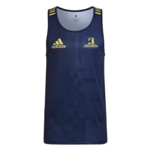 adidas Highlanders Rugby Singlet Mens - Blue