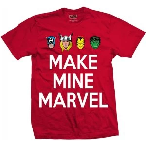 Marvel Comics - Make Mine Mens Small T-Shirt - Red