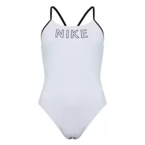 Nike Cutout Swimsuit Womens - White