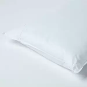 Ultraplume 100% Duck Feather Pillow - White - Homescapes