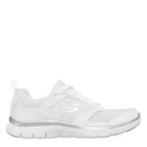 Skechers Flex Appeal 4 Womens Trainers - White