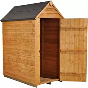 Forest Garden 5 x 3ft Apex Overlap Dip Treated Windowless Shed