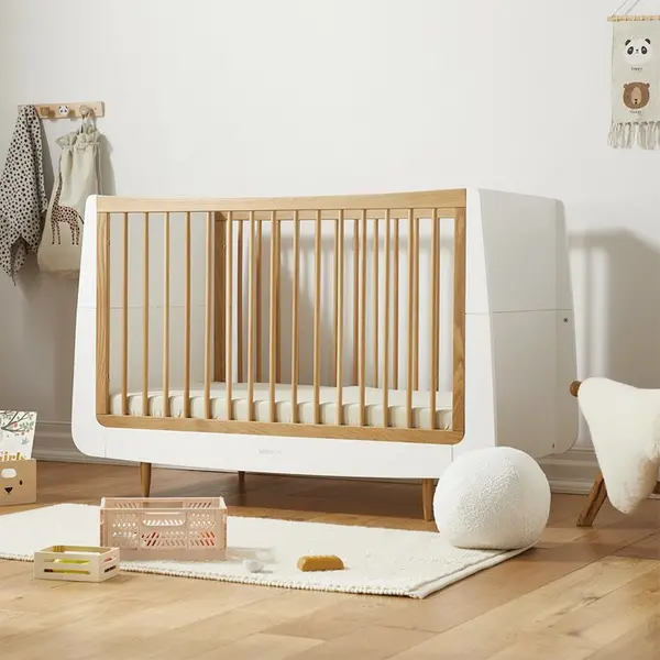 SnuzKot Skandi Cot Bed 'Oak'