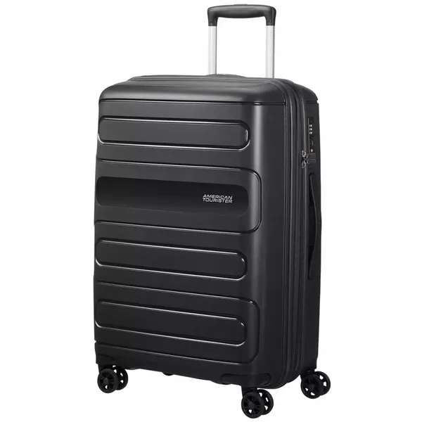 American Tourister Sunside Medium Spinner Black Suitcase