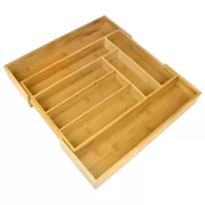 Bamboo Extending Cutlery Drawer M&amp;W