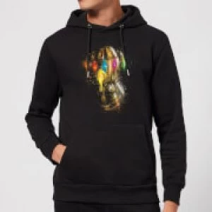 Avengers Endgame Infinity Gauntlet Warlord Hoodie - Black - XL