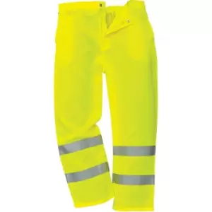 Yoko Unisex Work Hi-Vis Trousers (44/R UK) (Yellow) - Yellow