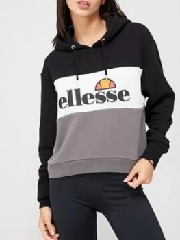 Ellesse Heritage Allesandro Crop Hoodie - Black