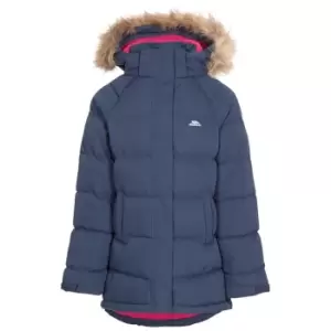 Trespass Girls Unique Padded Jacket (3-4 Years) (Navy)