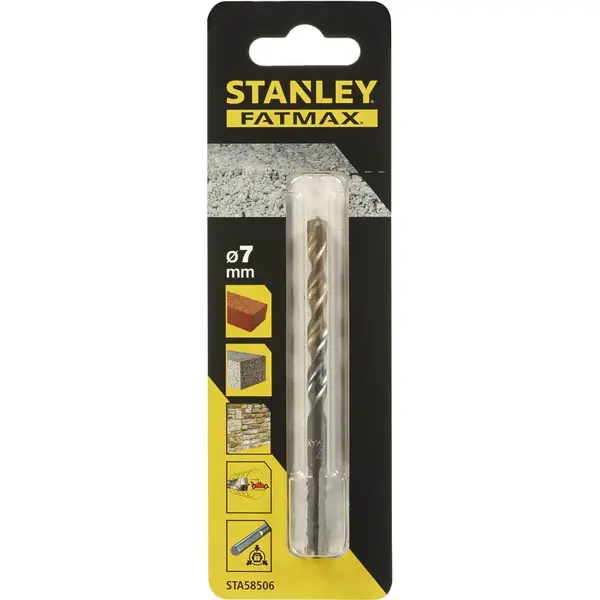 Stanley Fatmax Masonry Drill Bit 7 x 100mm - STA58506-QZ