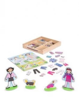 Melissa & Doug Best Friends Magnetic Dress-Up Play Set, One Colour