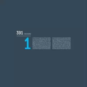 391 Selezione 1 by Various Artists Vinyl Album