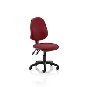 Dynamic Permanent Contact Backrest Task Operator Chair Without Arms Eclipse Plus II Ginseng Chilli Seat Without Headrest High Back