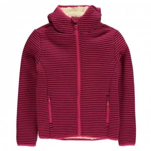 Nevica Eva Zip Jacket Junior Girls - Navy/Pink