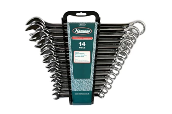 Kamasa SP2414 Wrench Set - Combination 14pc - Chrome Vanadium