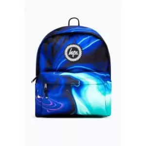 Hype Marble Swirl Backpack (One Size) (Teal/Blue/Black) - Teal/Blue/Black