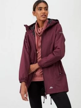 Trespass Daytrip Waterproof Jacket - Burgundy, Size 2XL, Women