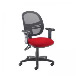 Jota Mesh medium back operators chair with adjustable arms - Panama