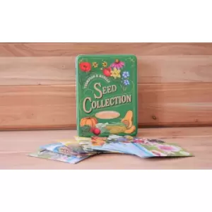 Thompson & Morgan Thompson and Morgan Green Seed Collection Tin214mm x 157mm x 55mm