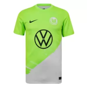 Nike Wolfsburg Home Shirt 2023 2024 Adults - Green