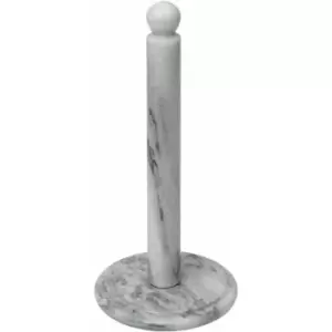 White Marble Kitchen Roll Holder - Premier Housewares