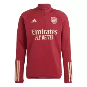 adidas Arsenal Football Club Drill Top 2023 2024 Mens - Red