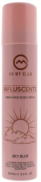 Oh My Glam Influscent Sky Blue Deodorant 100ml